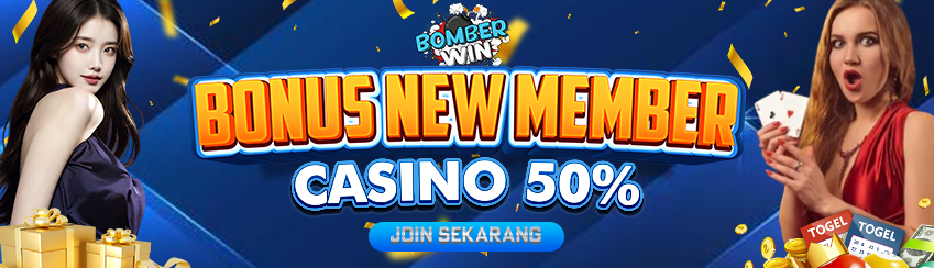 PROMO NEW MEMBER CASINO 50%